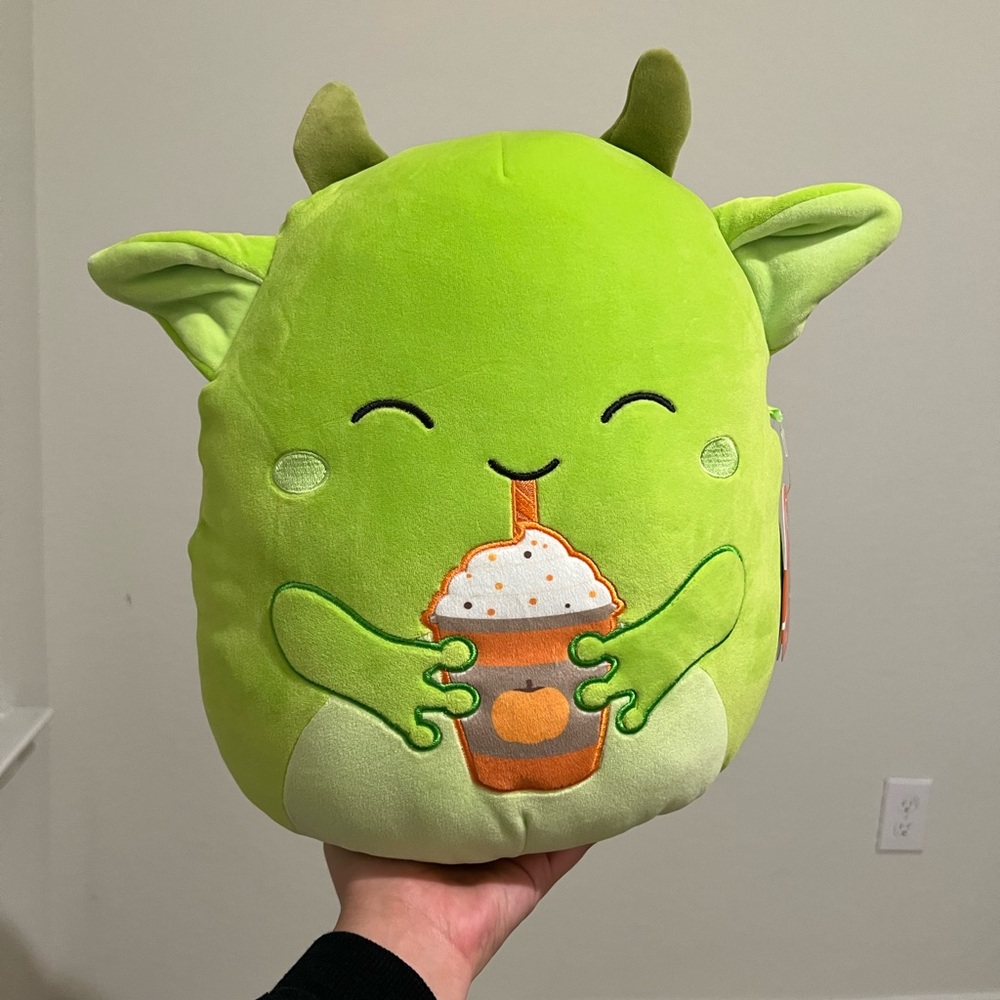 New 12” FTM Fitzy The Goblin Halloween Squishmallow